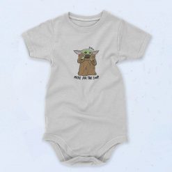 Baby Yoda Dringking Soup 90s T Shirt