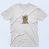 Baby Yoda Dringking Soup Urban 90s T Shirt