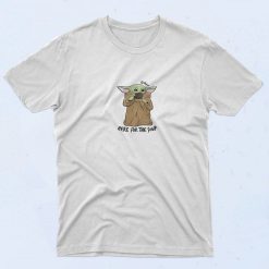 Baby Yoda Dringking Soup Urban 90s T Shirt