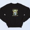 Baby Yoda Let Me Pour You A Tall Retro 90s Sweatshirt