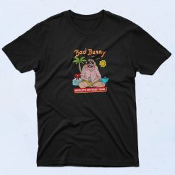 Bad Bunny World's Hottest Tour Vintage 90s T Shirt