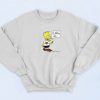 Bart Simpsons At Least I'm Enjoying The Ride 90s Sweatshirt