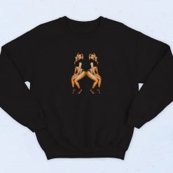 Beyonce Seksi Pose Retro 90s Sweatshirt