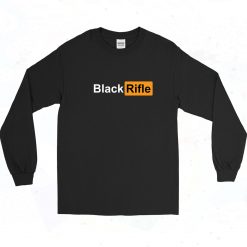 Black Rifle Vintage 90s Long Sleeve Shirt