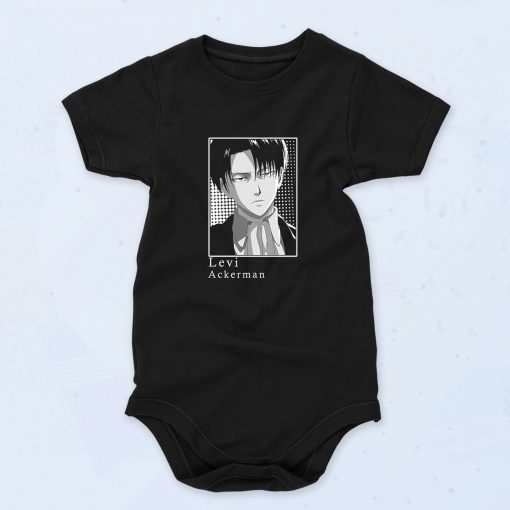 Captain Levi Ackerman 90s Baby Onesie