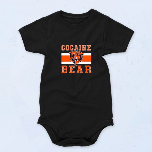 Cocaine Bear 90s Baby Onesie