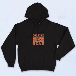 Cocaine Bear Logo 90s Hoodie