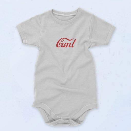 Cunt Coca Cola 90s Baby Onesie