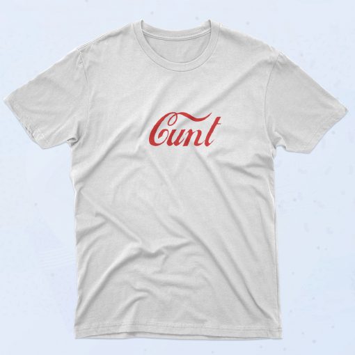 Cunt Coca Cola Vintage 90s T Shirt