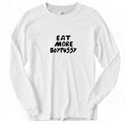 Eat More Boypussy Vintage 90s Long Sleeve