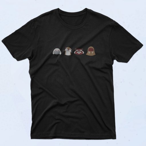 GOTG Rocket Raccoon & Friends 90s Style T Shirt