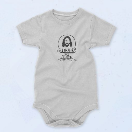 Jesus Is My Homeboy 90s Baby Onesie