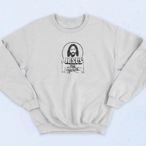 Jesus Is My Homeboy Retro 90s Sweatshirt