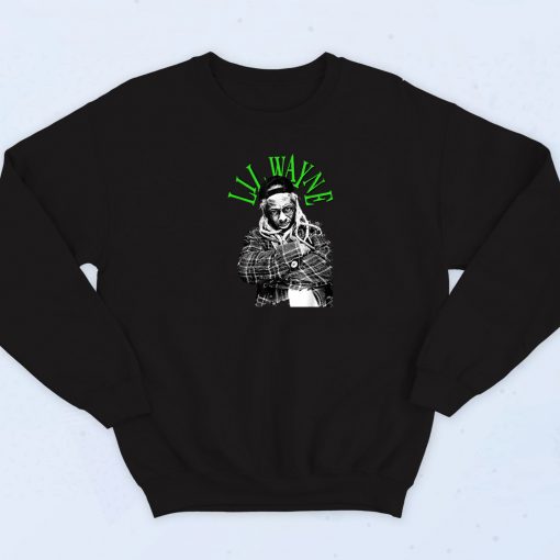 Lil Wayne Green Art 90s Sweatshirt