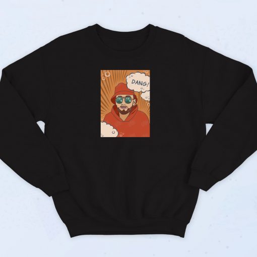 Mac Miller Dang Poster 90s Sweatshirt