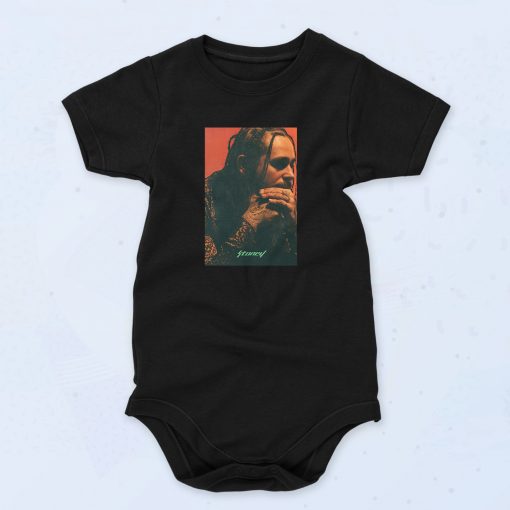 Matta Post Malone Stoney 90s Baby Onesie