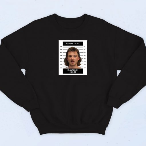 Morgan Wallen Mugshot Retro 90s Sweatshirt