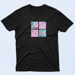 Peppa Pig Hanging Up Phone 90s T Shirt