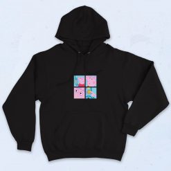 Peppa Pig Hanging Up Phone Meme 90s Hoodie