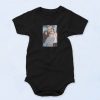 Rupaul And Nirvana Dave Grohl Kurt Cobain Krist Novoselic 90s Baby Onesie