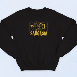 Simpsons Sadgasm Bart Family Retro 90s Sweatshirt