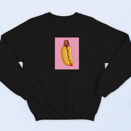 Snoop Hot Dogg Pink Retro 90s Sweatshirt