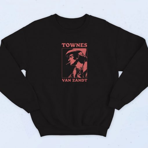 Townes Van Zandt Retro 90s Sweatshirt