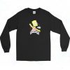 Bart simpson Feast Your Eyes Man 90s Long Sleeve Shirt