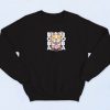 Corgi Drinking Boba Tea 90s Sweatshirt