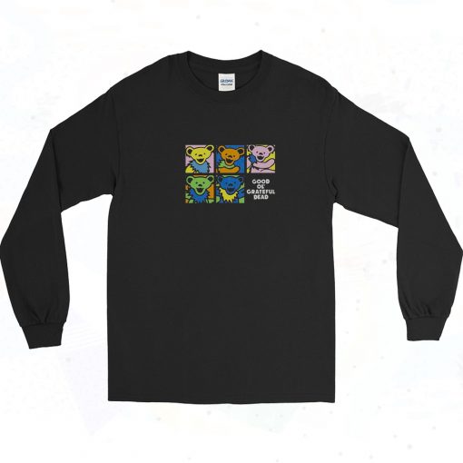 Good Ol’ Grateful Dead Bears 90s Long Sleeve Shirt