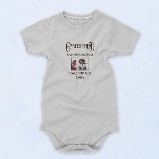 Grateful Dead San Francisco California 60s Baby Onesie