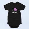 I Love Lean 90s Baby Onesie