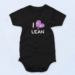 I Love Lean 90s Baby Onesie