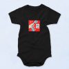 Money On The Line 90s Baby Onesie