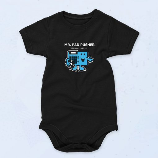 Mr Pad Pusher 90s Baby Onesie