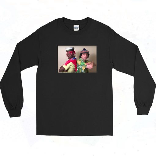 Nardwuar And Yachty Vintage 90s Long Sleeve Shirt