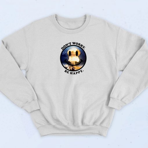 Smiley Bomb Be Happy Sweatshirt