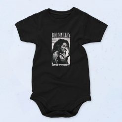 Songs Of Freedom Bob Marley 90s Baby Onesie
