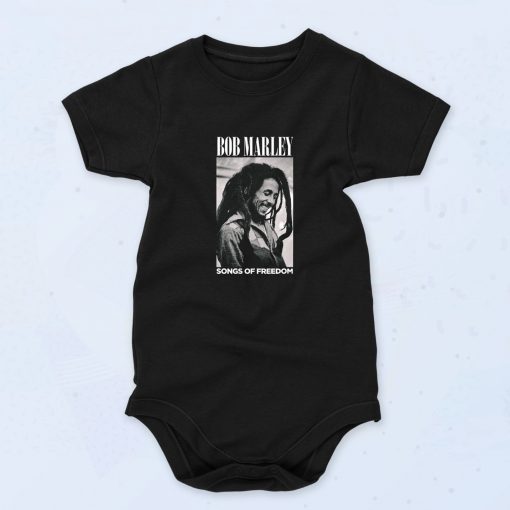 Songs Of Freedom Bob Marley 90s Baby Onesie