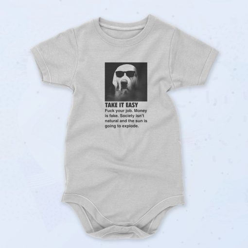 Take It Easy 90s Baby Onesie