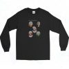 The Founding Fathers One Direction 90s Long Sleeve Shirt