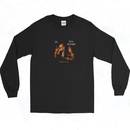 West Side 3 Pac Sha Curry 90s Long Sleeve SHirt