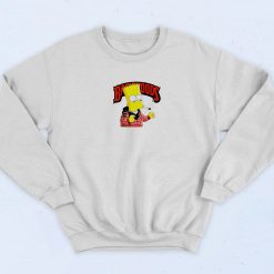 Backwoods Bart Simpson Funny 90s Sweatshirt