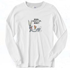 Bugs Bunny Ehh Whats Up Doc 90s Long Sleeev Shirt