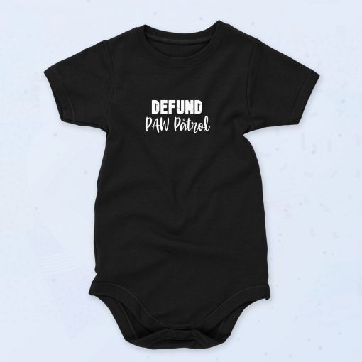 Defund Paw Patrol 90s Baby Onesie