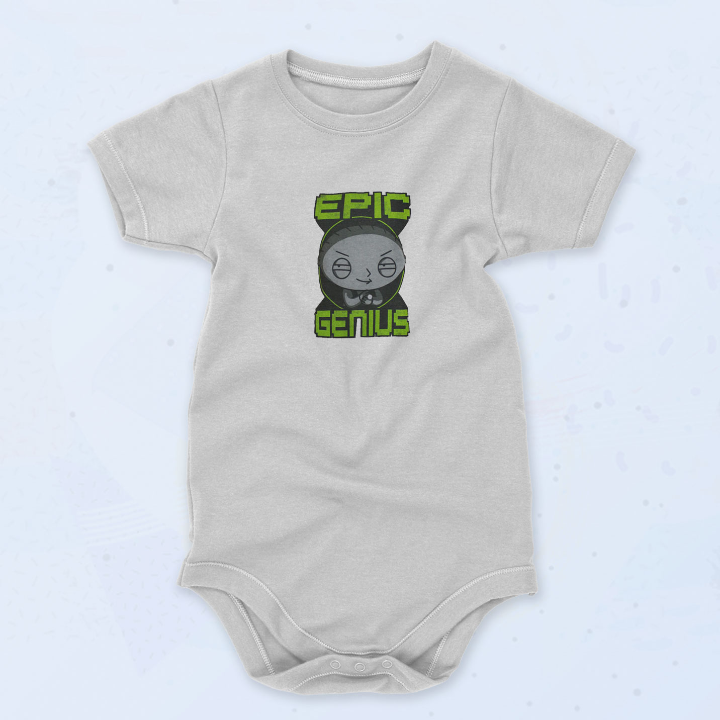 Family Guy Stewie Griffin Epic Genius 90s Baby Onesie, Baby Clothes ...