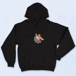 Japanese Fight 90s Graphic Hoodie