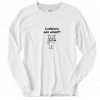 Lesbians Eat What Cat 90s Long Sleeve Shirt