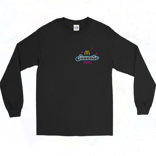 McDonald’s Saweetie Crew 90s Long Sleeve Shirt