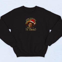 Merry Chrimbus Ya Dingus 90s Retro Sweatshirt